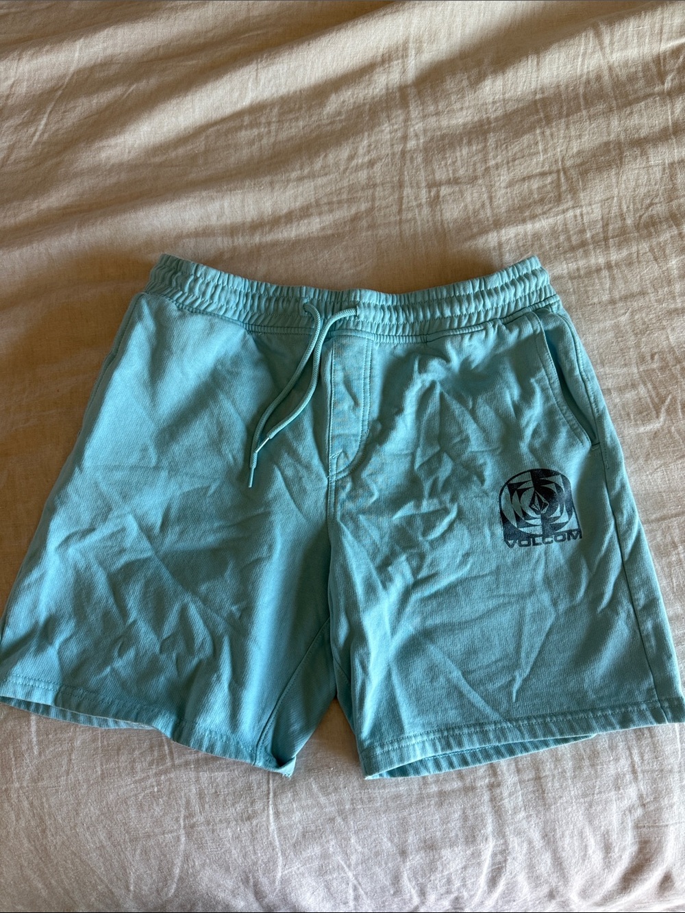 Volcom Men's Fleece Drawstring Athletic Shorts Sz L
